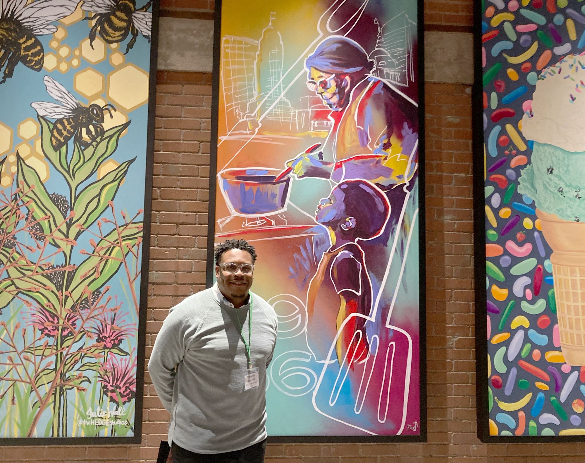 Meet 4 Fort Wayne artists behind the murals at Union Street Market