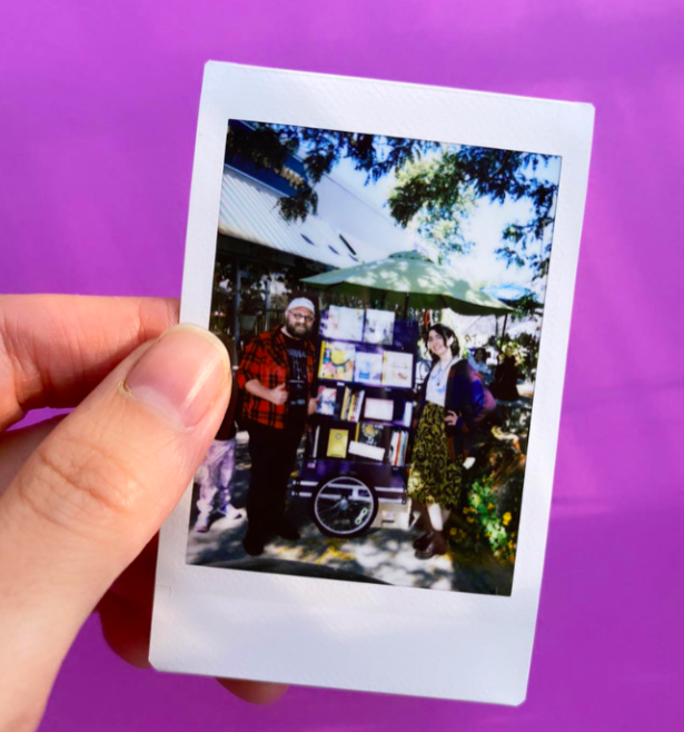 Meet Fort Wayne’s first mobile book cart: Piebald Shark Books