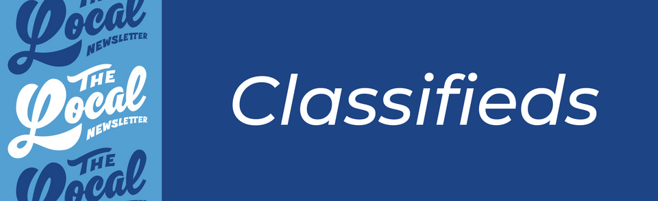 Got something to share? List it in our classifieds!