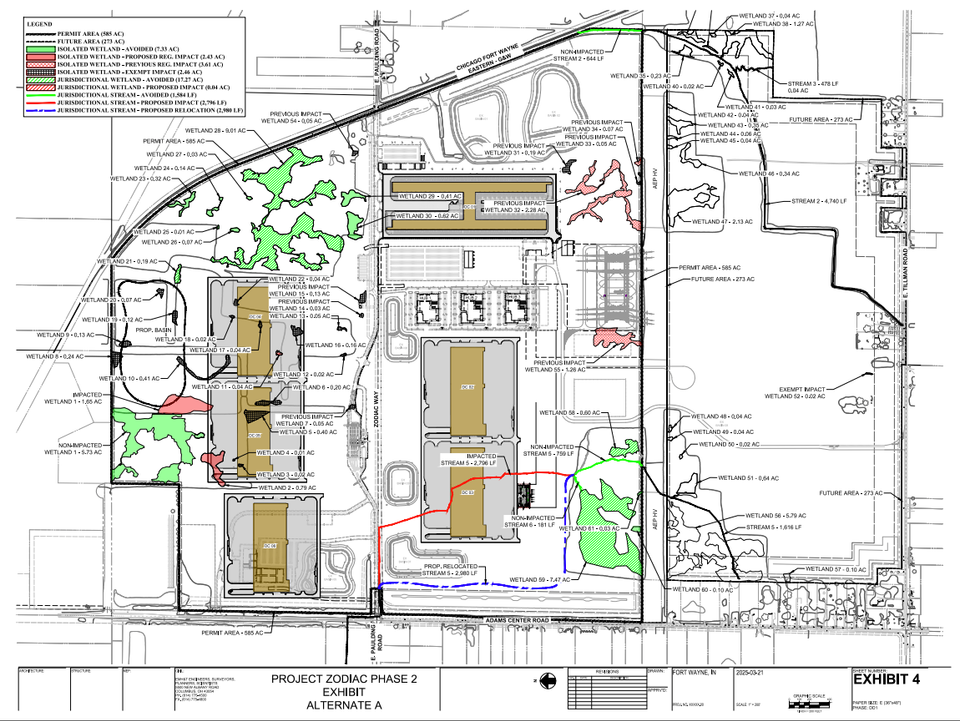 What to know about Google's plans for wetlands in Fort Wayne